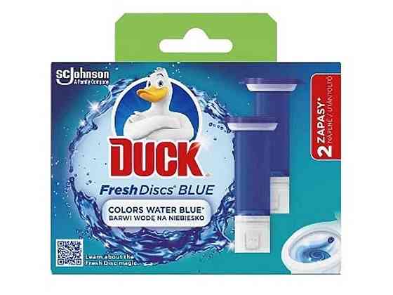 Блок Точковий для туалетів 2шт Блакить (змінний) ТМ DUCK Київ