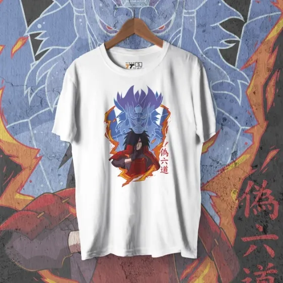 Футболка чоловіча з  принтом Наруто Мадара Сусано WE Розмір 48 Дніпро