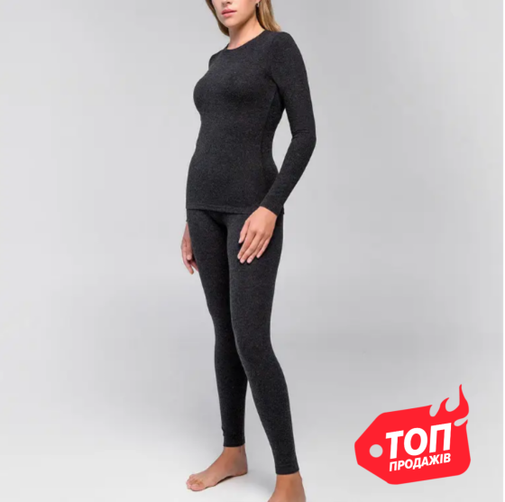 Комплект жіночої термобілизни (розмір M та інші). Жіноча термофутболка та лосини, термоджемпер + термолосини XXL Київ