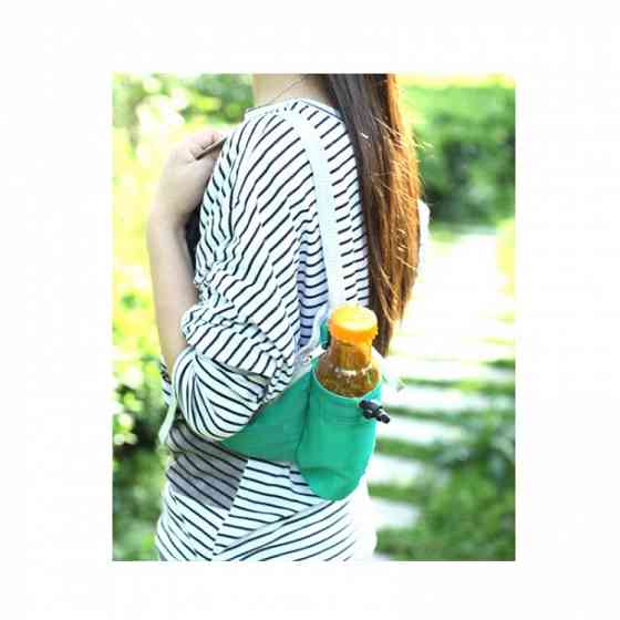 Сумка для бега с карманчиком для бутылки Sport (зеленая) Винница