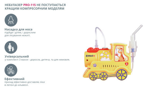 Компрессорный небулайзер PRO-115 Днепр - изображение 5