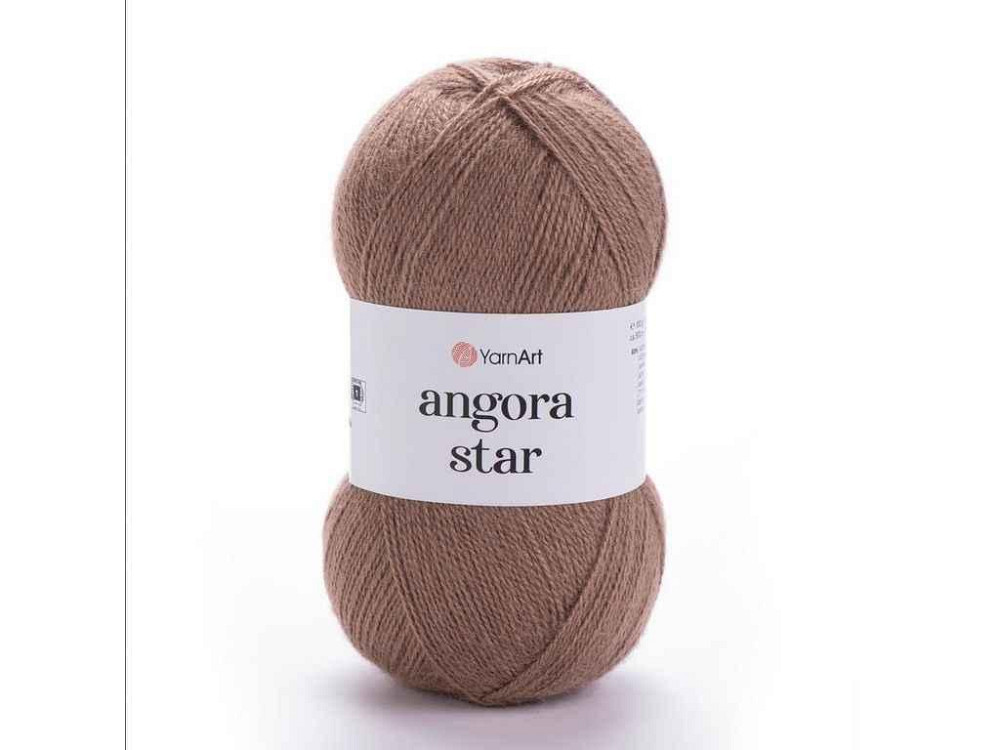 Пряжа Angora Star темно-бежевий 80% акрил 20% вовна 500м 100г 5шт/уп 514 ТМ YarnArt Київ - фото 1