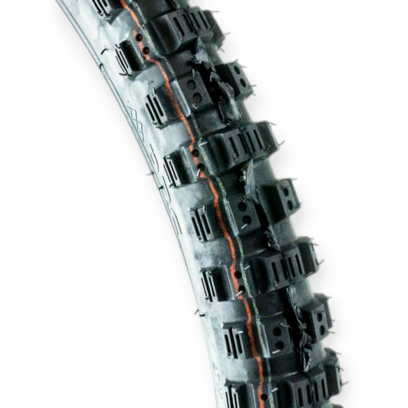 Шина 2.50-17 камерка (В'єтнам) DRC (345) мото шипована Мукачево - фото 1