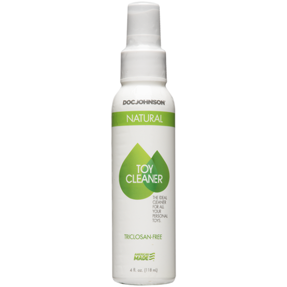 Дезинфицирующий спрей Doc Johnson Natural Toy Cleaner (118 мл) без триклозана, сульфатов и парабенов Sex Aura Киев