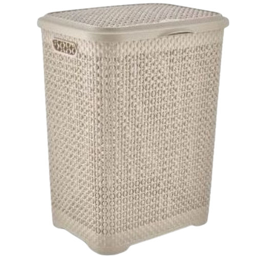 Кошик для білизни 55л бежевий Pearl ELIF Житомир - фото 1