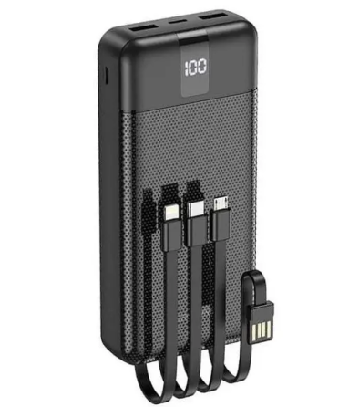 Універсальна зарядна батарея Power Bank Borofone BJ20A Mobile 20000 mAh (Чорний) Вінниця
