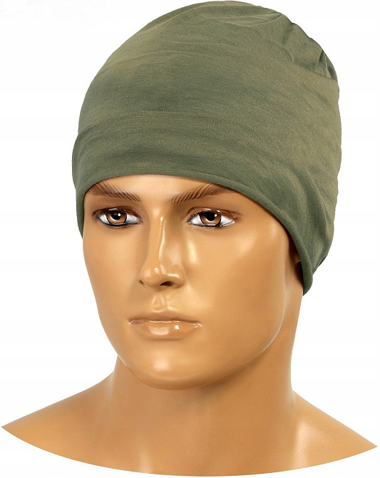 Универсальный Тактический Бафф (Шарф) из флиса многофункциональный Mil-Tec от Sturm (12217001) Olive Нововолынск - изображение 9