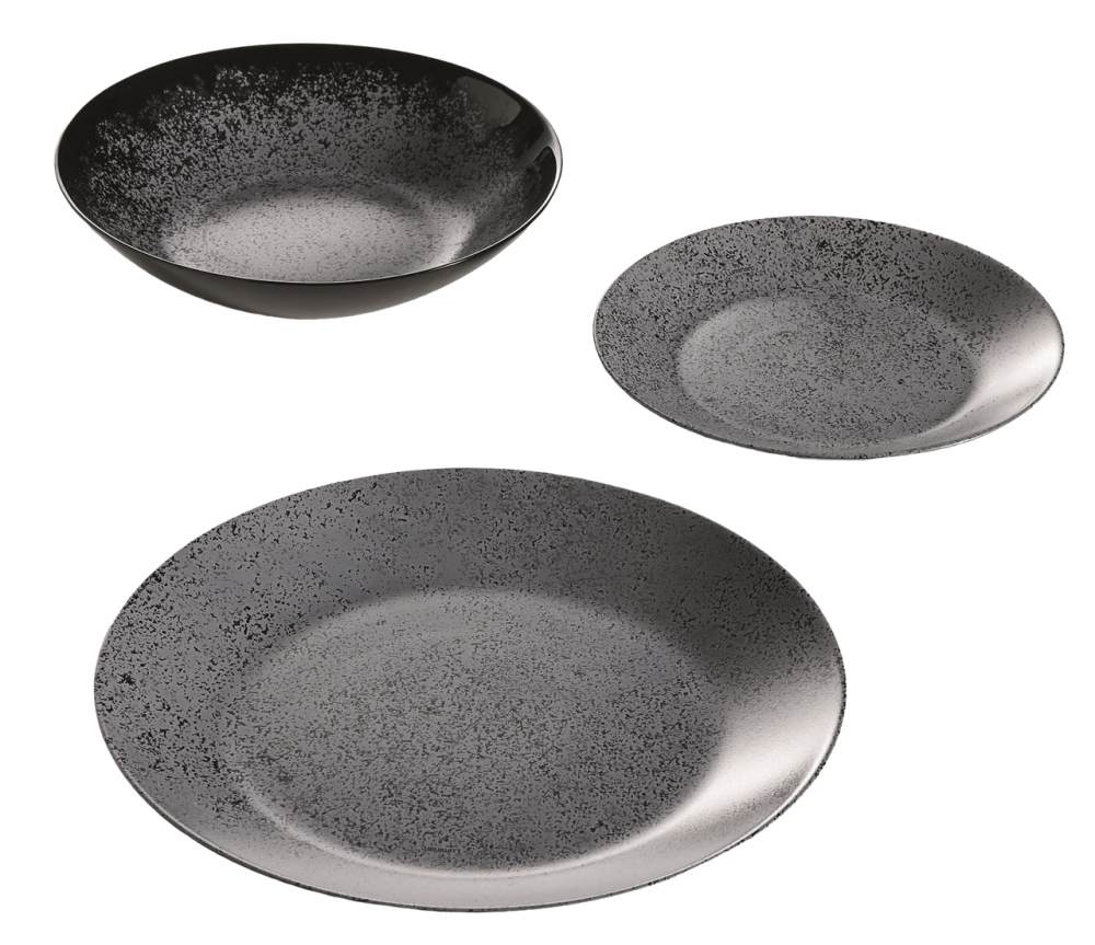 Тарілка десертна Luminarc Slate Black, 18 см (6788146) Київ - фото 8