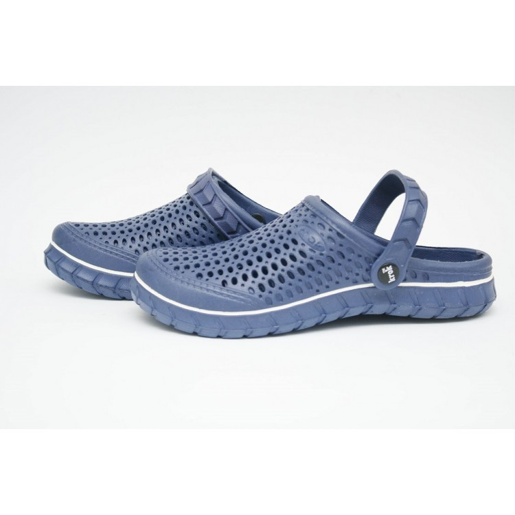 Кроксы резиновые силиконовые синий 