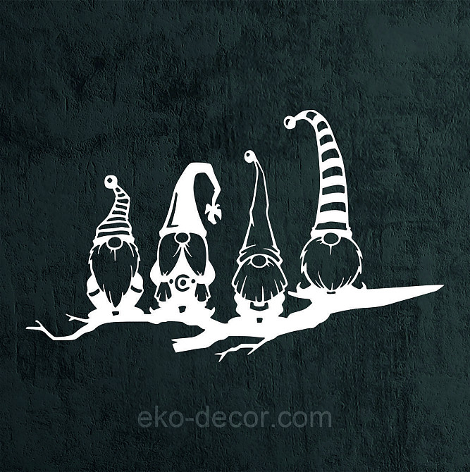 Декоративне настінне Панно «Гноміки», Декор на стіну 90*54 см, Білий Київ - фото 9