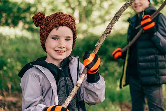 Детские водонепроницаемые варежки Dexshell Children Mitten (размер L) Винница