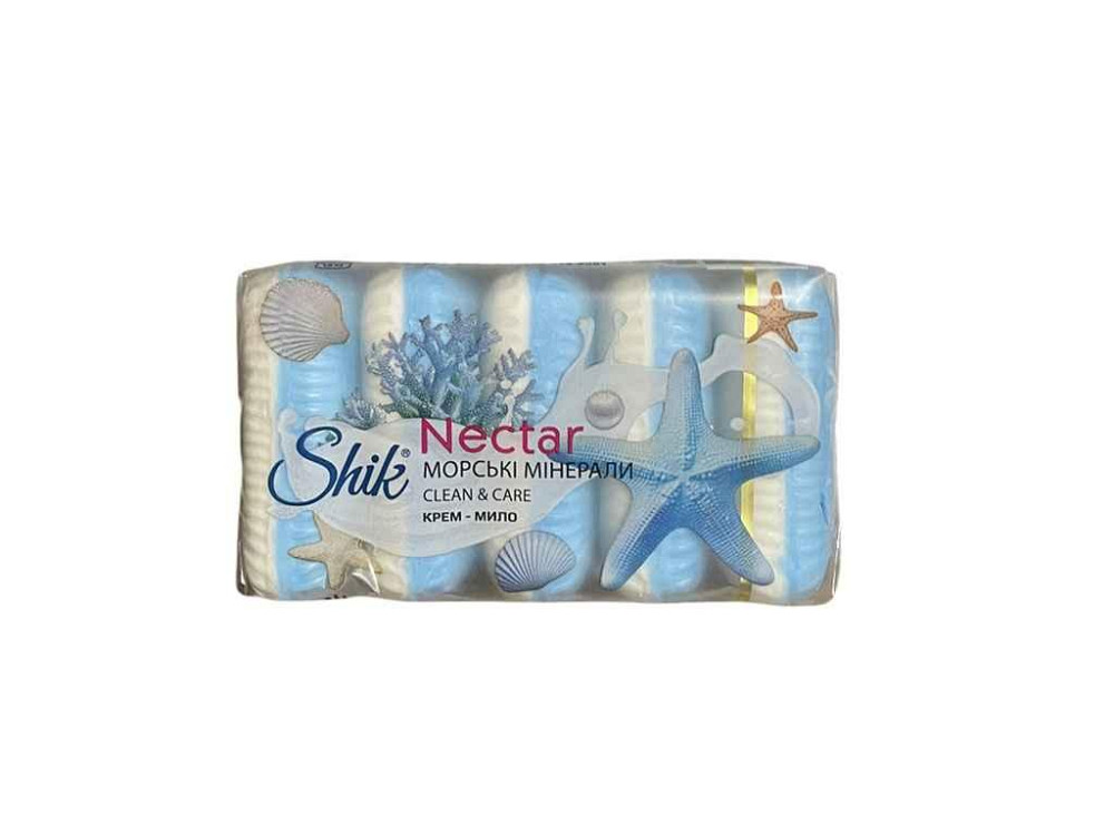 Крем-мило туалетне екопак 5шт 70г Nectar Морські мінерали ТМ Shik Київ - фото 1