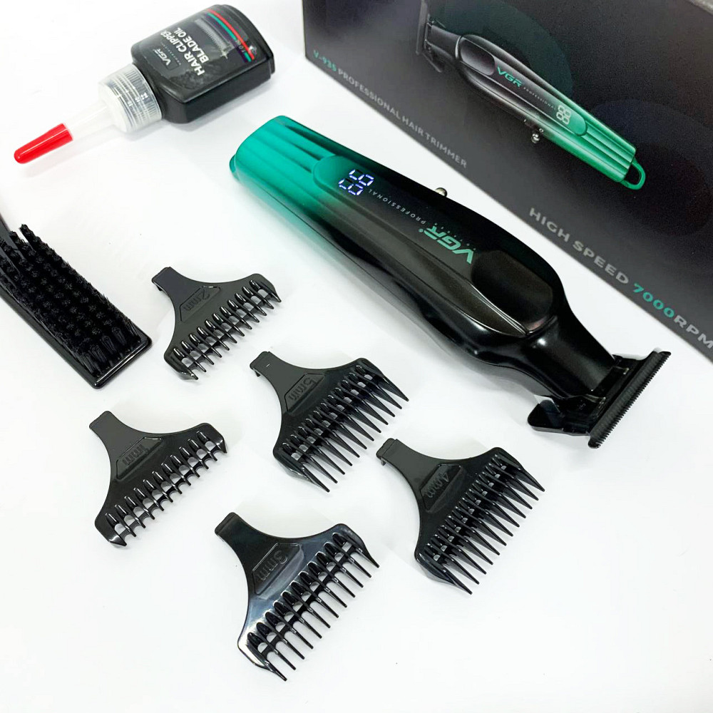 Машинка для стрижки голови, Професійний бездротовий триммер, Професійний тример для гоління FI-46 Київ - фото 2