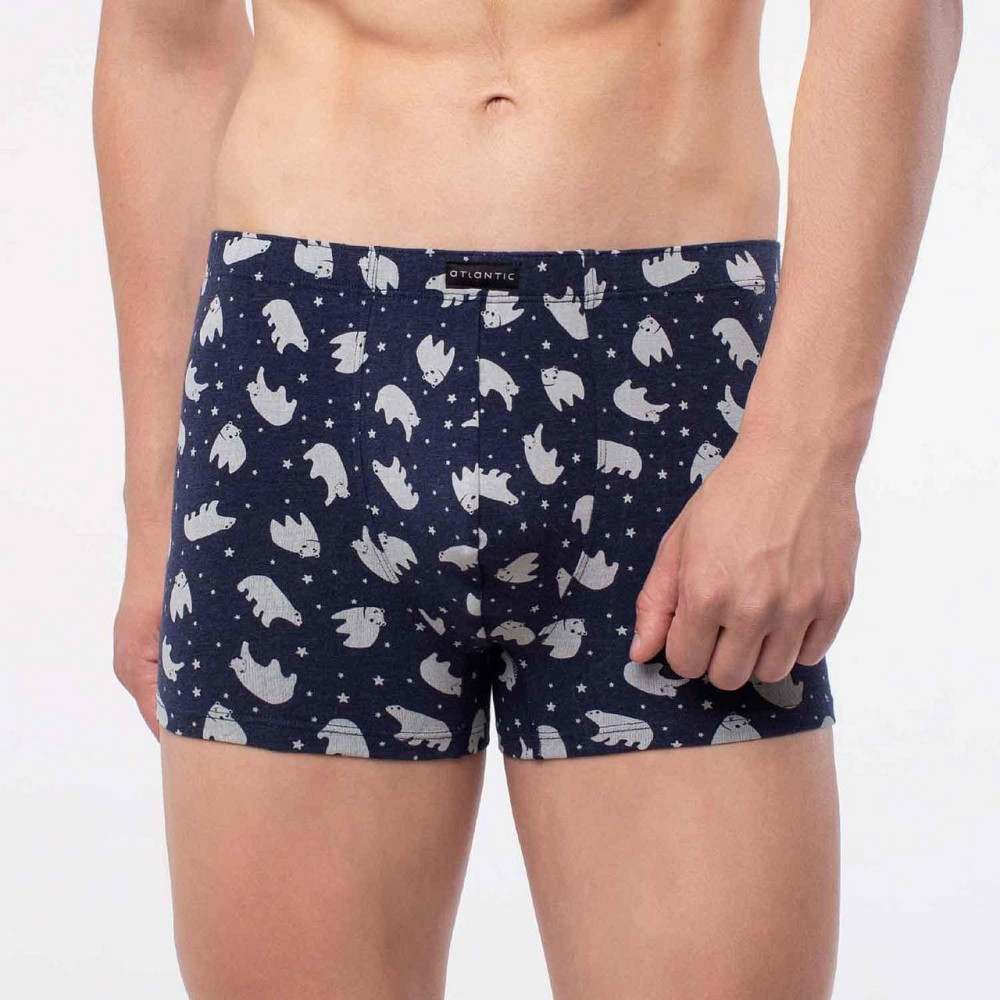 Трусы мужские шорты Atlantic MH-1096 M, Синий Киев - изображение 1