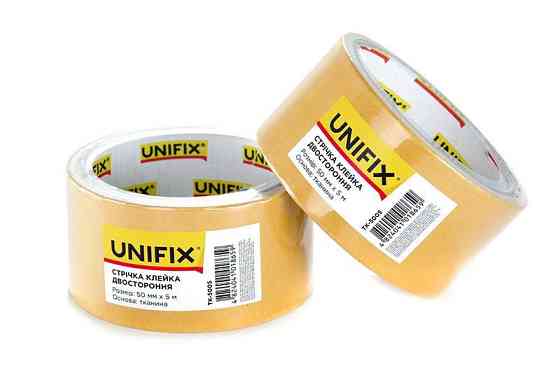 Скотч двосторонній на тканинній основі 50 мм  5 м Харків