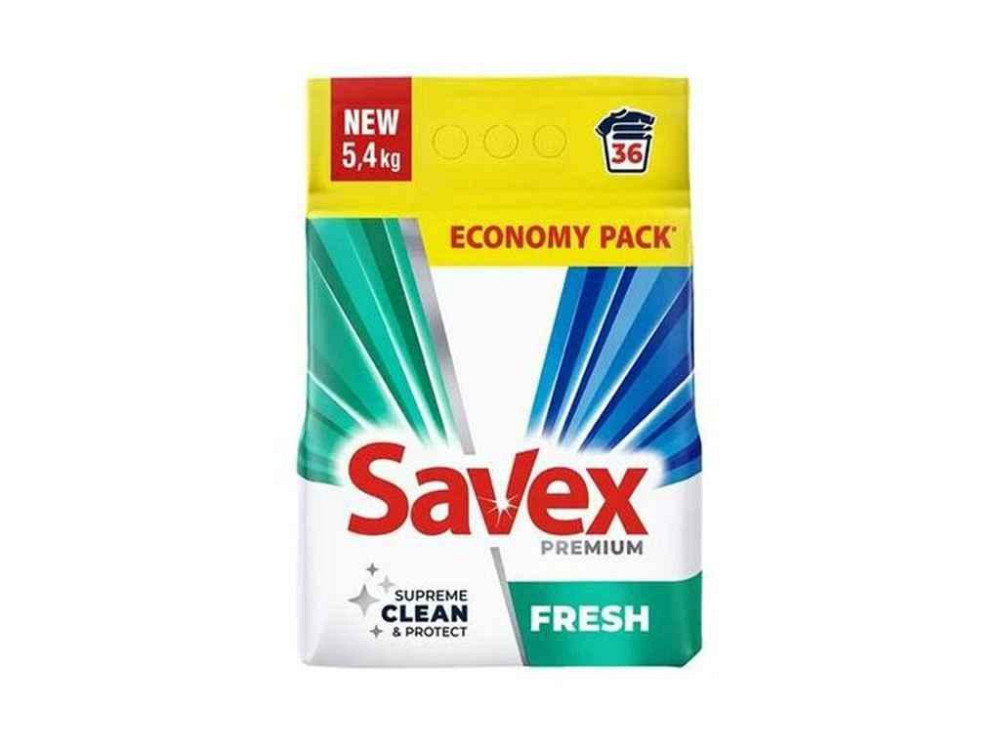 Пральний порошок 5,4кг авт Supreme clean protect (Premium Fresh) ТМ SAVEX Solmir Київ - фото 1