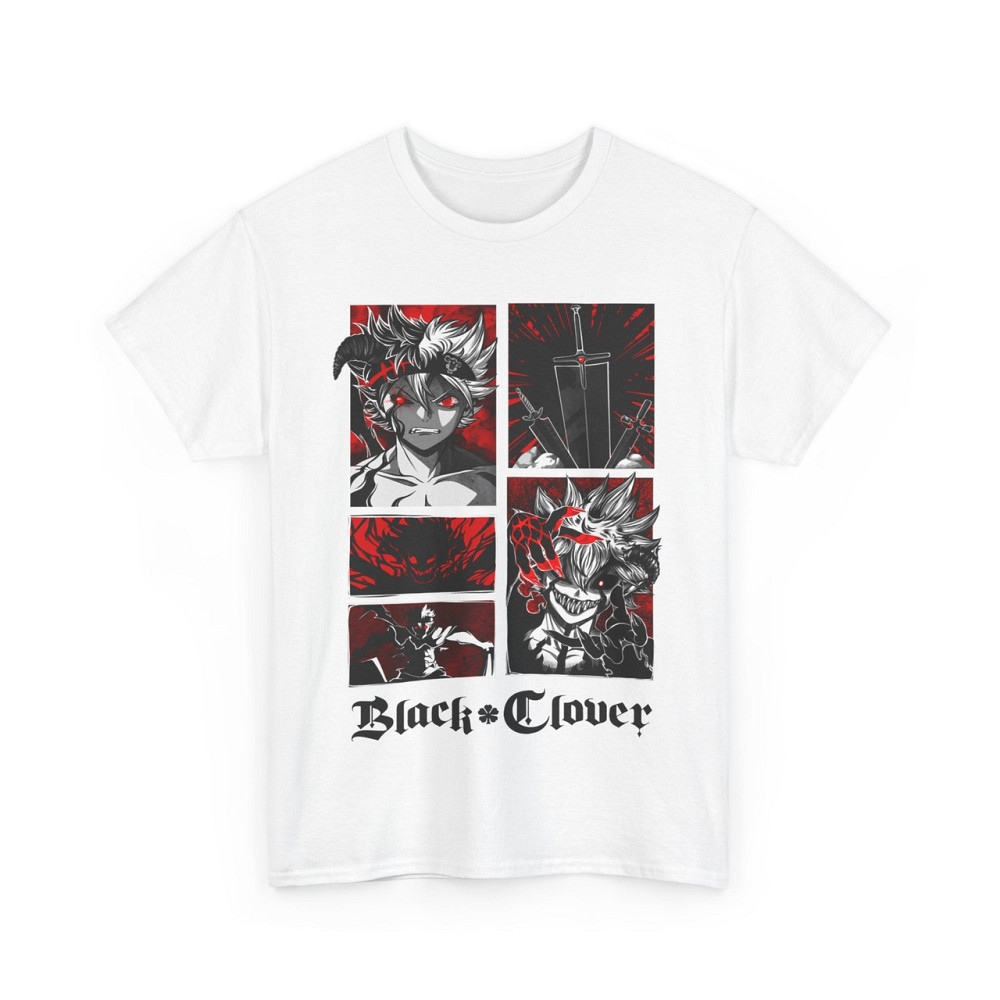 Футболка для мальчика аниме Чёрный клевер оверсайз (рост от 165 до 180 ) Черний AnimeJ0162m Днепр - изображение 7