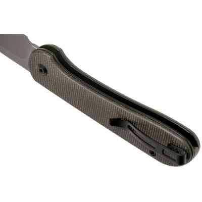 Нож Civivi Button Lock Elementum Dark Green Micarta (C2103C) Винница