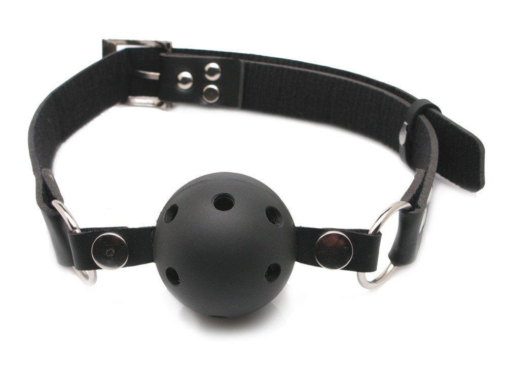 Кляп FFSLE Breathable Ball Gag Blac Sex Aura Київ - фото 2
