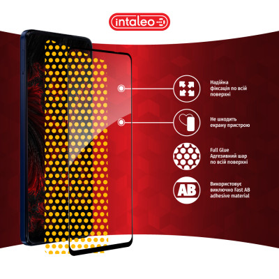Скло захисне Intaleo Full Glue MOTO G04s Black (1283126612909) Вінниця - фото 7