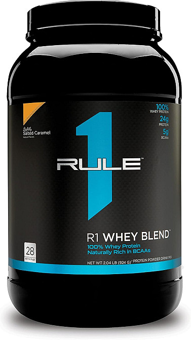 Протеин Rule One Whey Blend 908 gram ( Salted Caramel ) Луцк - изображение 1