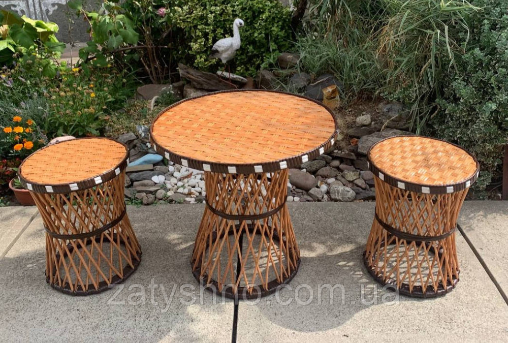Набор мебели из лозы, ручная робота Киев - изображение 2