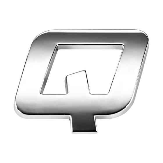 Наклейка 2 см Літера Q Київ