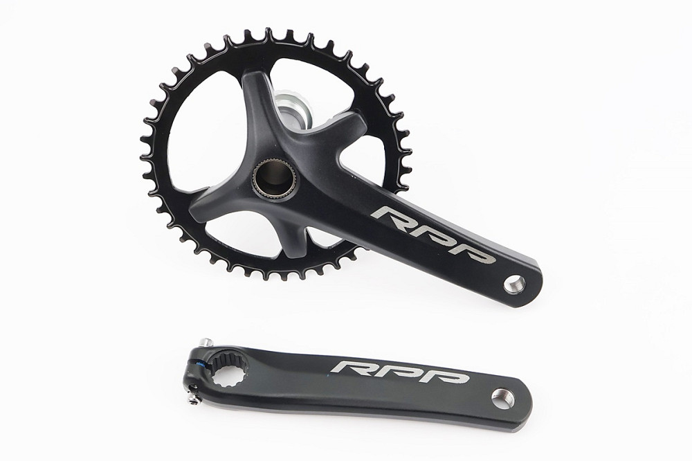 Шатуни "Hollowtech II" 170мм, 42T MTB+каретка PW-BB68+, інтегрована вісь 24мм, алюмінієві, чорні Киев - изображение 1