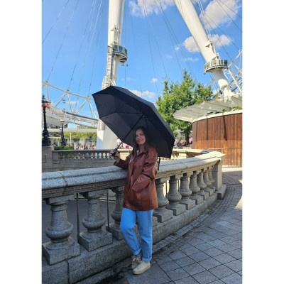 Парасоля Fulton Open&Close Jumbo-1 G323 Black (G323-010259) Вінниця - фото 11