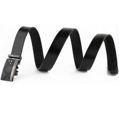 Ремінь Vintage Чоловічий з ромбами на пряжці Чорний (20291) Вінниця - фото 2