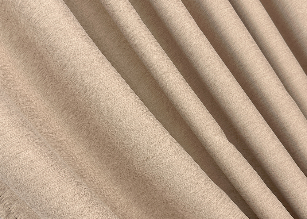 Комплект готовых штор VR-Textil Блэкаут двусторонний Eclipsе № 1817ш Песочный 150х270 см 2 шт (33-0798) Киев - изображение 6