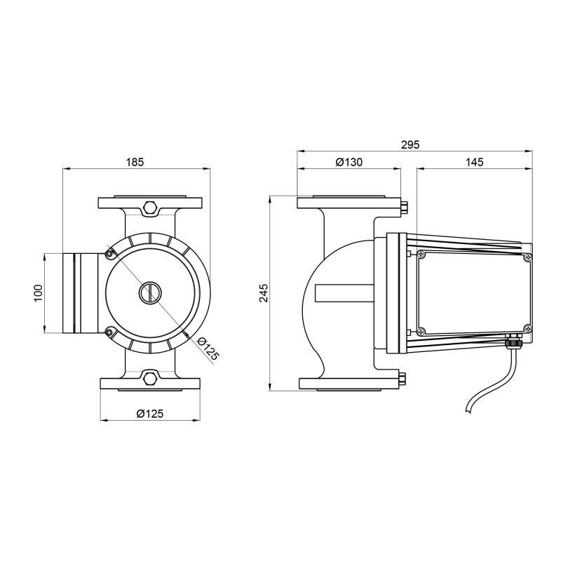Насос циркуляционный Thermo Alliance LPA40-16-700 Киев - изображение 2