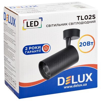 Спот Delux TL02S 20 Вт 4000K (90015901) Вінниця - фото 2