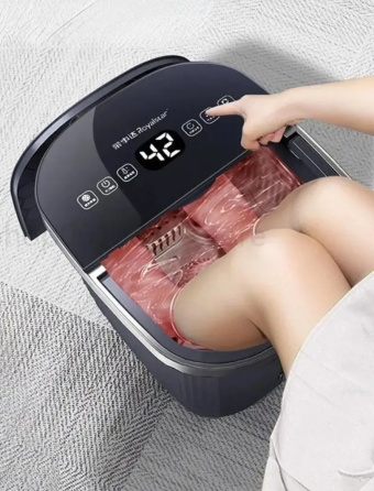 Гідромасажна ванна для ніг Royalstar-2205 з роликовим масажем + підігрів води та бульбашковий ефект Київ