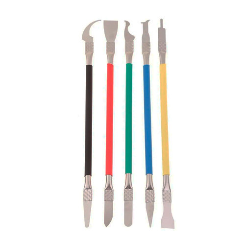 Набор ножей лезвий для демонтажа микросхем снятия клея двухсторонняя нержавеющая сталь Киев - изображение 1