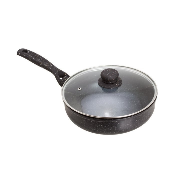 СКОВОРОДА С АНТИПРИГАРНЫМ ПОКРЫТИЕМ И КРЫШКОЙ Ø 30 СМ РОН (ШТ) 7552 ABA-OPT Одесса - изображение 1