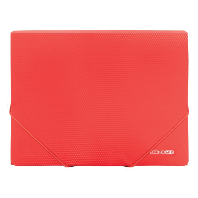Папка на резинках Economix А4 фактура "бриллиант", красная (E31601-03) Винница - изображение 1