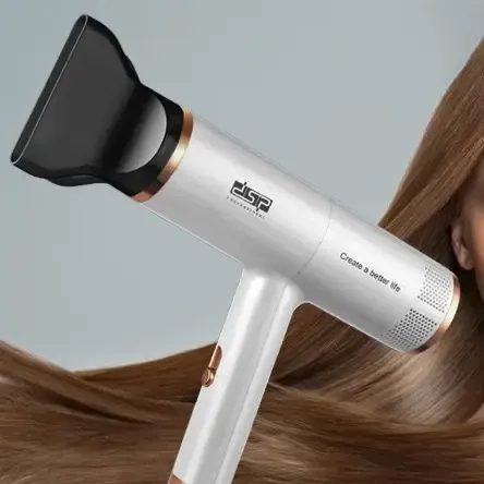 Мощный фен для укладки волос DSP 30253 Белый Коломия