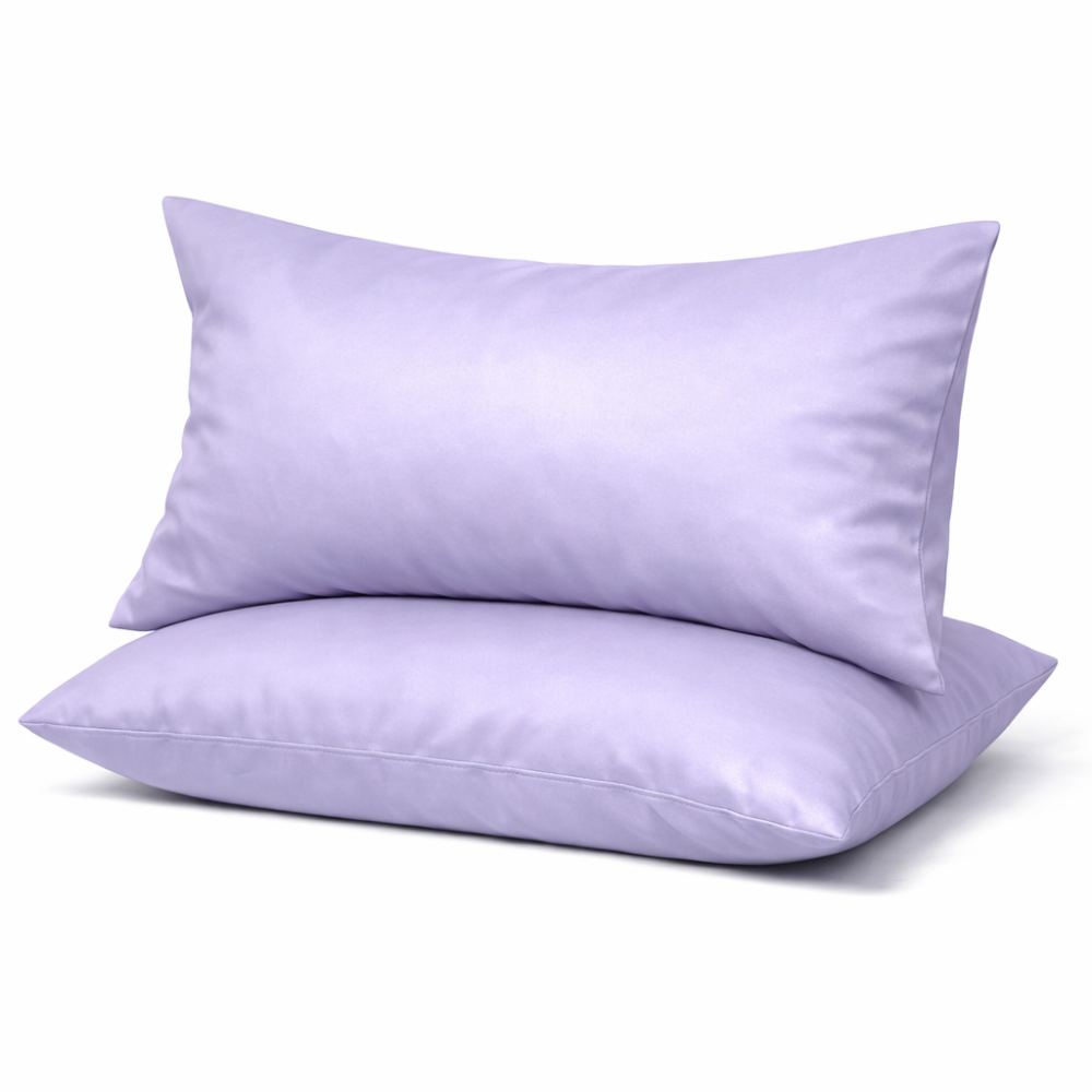 Комплект наволочок Ecotton 50х70 см 2 шт фіолетового кольору Nid Purple Коломия - фото 1