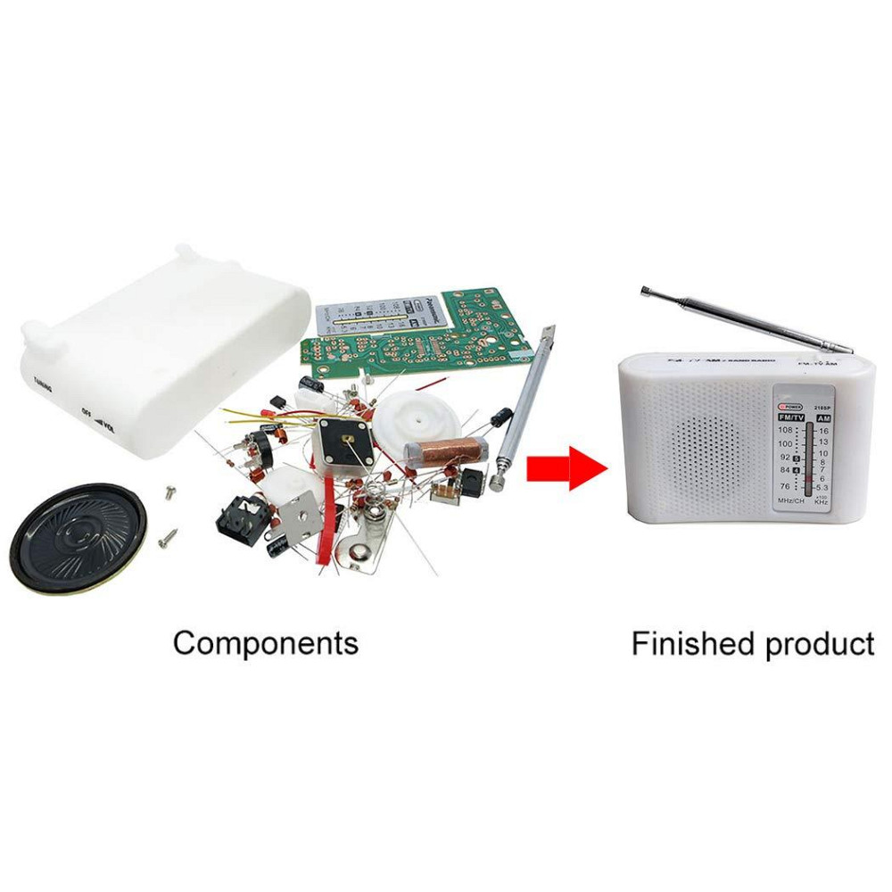 Конструктор для збору радіоприймача FM/AM DIY Київ - фото 1