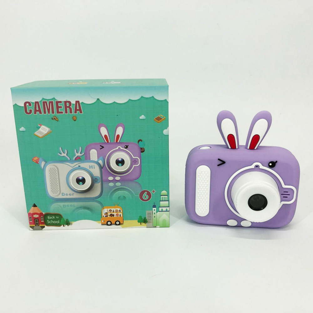Дитячий цифровий фотоапарат X900 Rabbit Колір: фіолетовий NV-45 Івано-Франківськ - фото 10
