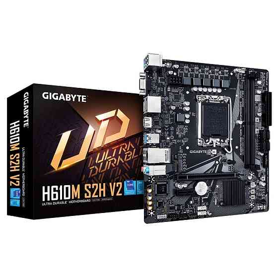 Материнська плата Gigabyte H610M S2H V2 Socket 1700 microATX Харків
