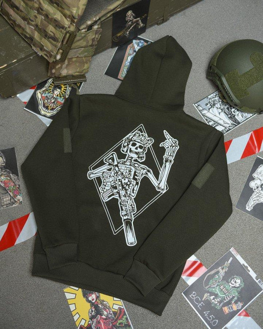 Худії CELEO на флісі олива lencor ВТ3855 Одеса - фото 1