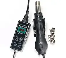 Термовоздушная портативная паяльная станция YIHUA 8858, с дисплеем, 650W, 100-480°C Полтава - фото 1