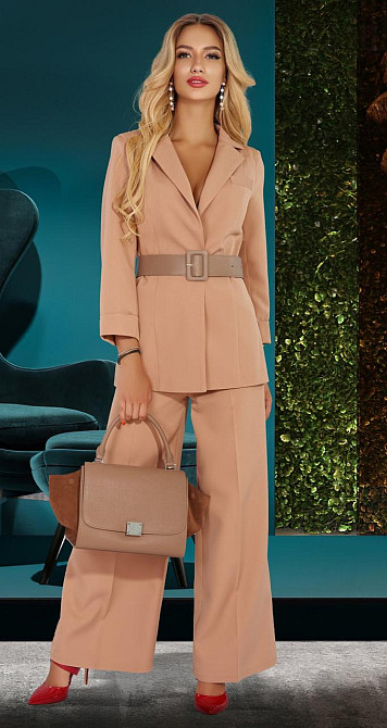 Модний брючний костюм No 4511 Київ - фото 2