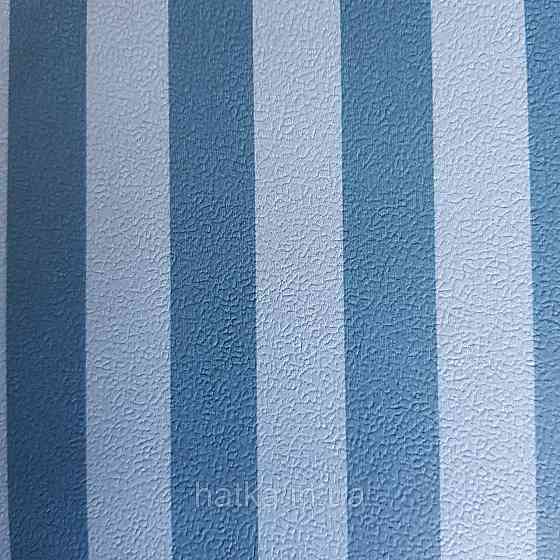 Обои виниловые на флизелине 0.53х10.05 Rasch Textil Petite Fleur 5 полосы темно синие серо синие Киев