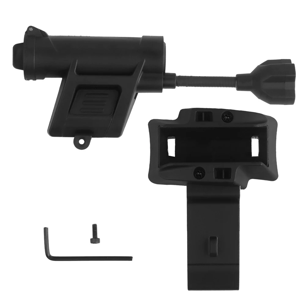 Ліхтар тактичний MPLS Charge 4.0 big size з кріпленням на шолом Чорний Київ - фото 4