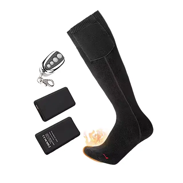 Носки KC-BS001 с подогревом и блоком питания 2400mAh на дистанционном управлении (41-45 размер) Винница - изображение 2