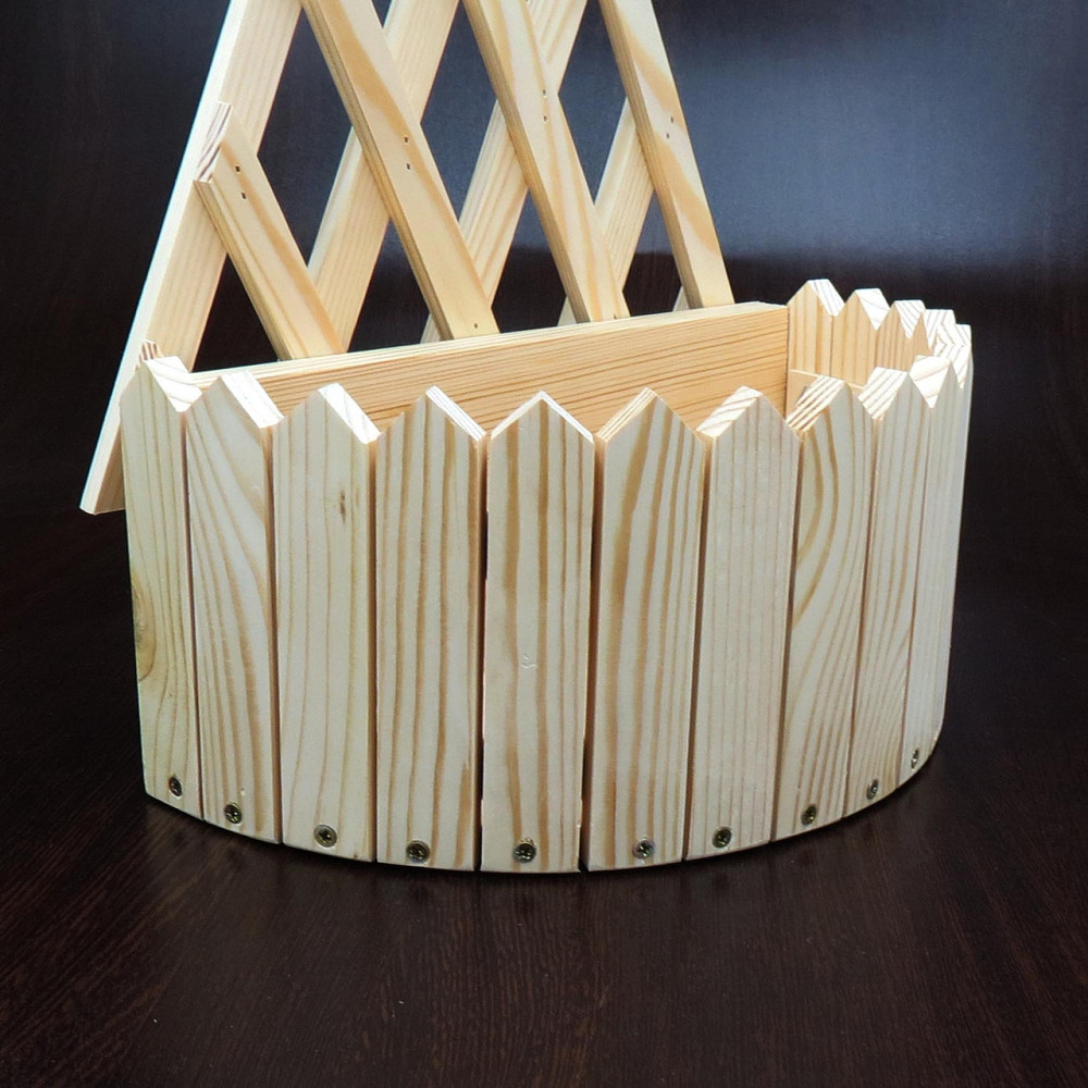 Полиця настінна для квітів "Натал" бланже Миколаїв - фото 3