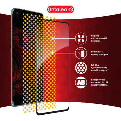 Скло захисне Intaleo Full Glue Xiaomi Mi 11 Pro Black (1283126521164) Вінниця - фото 7